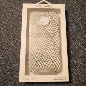 Incipio Moto Z2 Play Case Design Series Clear And Geometric Pattern